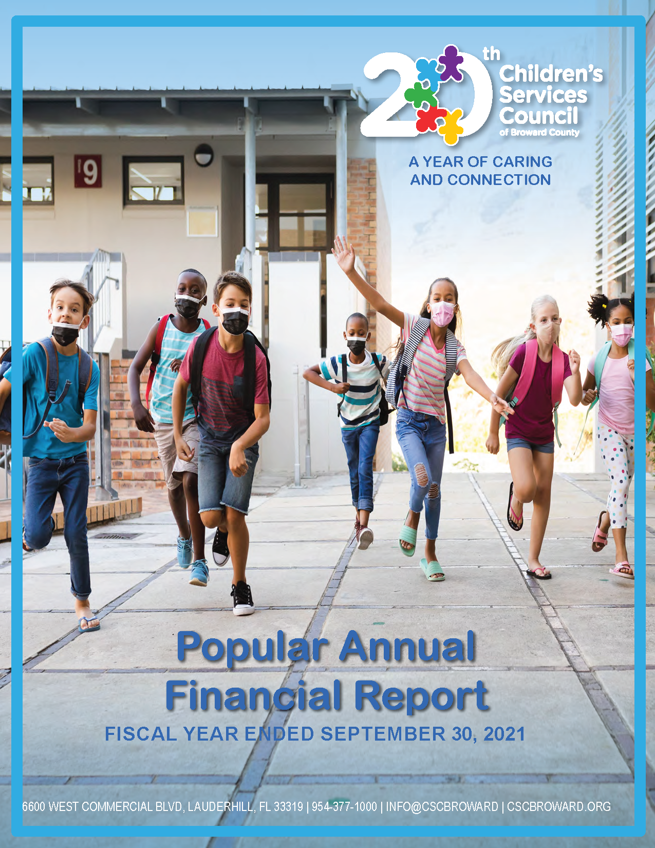 Popular Annual Financial Report (PAFR): FY 2020-2021