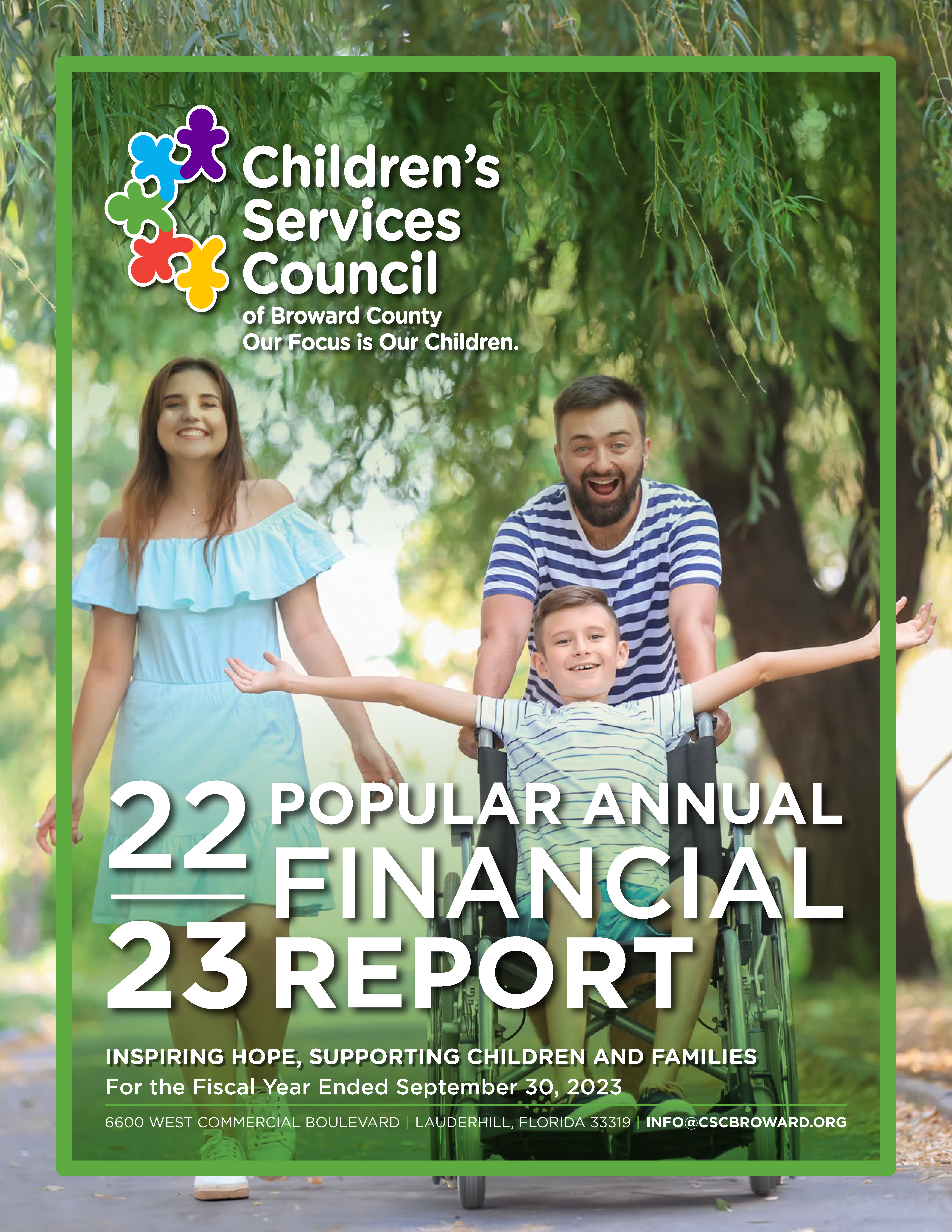 Popular Annual Financial Report: 2022-2023