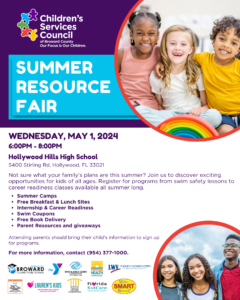 Summer Resource Fair Flyer