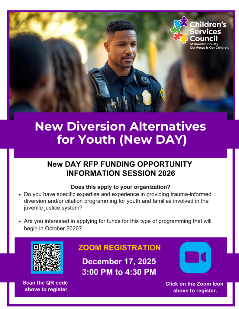 police officer looking at kids