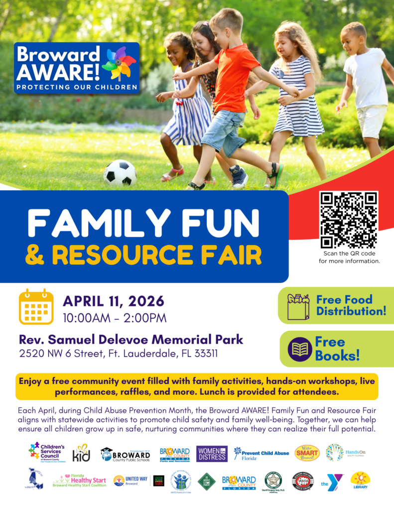 children running on the top of the flyer