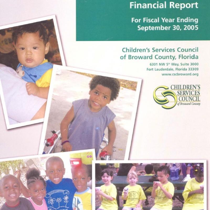 FY 2004-05 Comprehensive Annual Financial Report