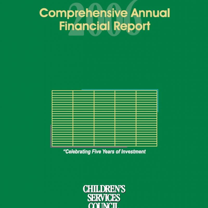 FY 2005-06 Comprehensive Annual Financial Report