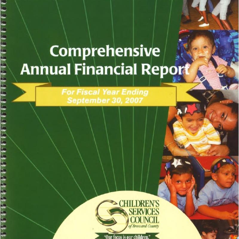 FY 2006-07 Comprehensive Annual Financial Report