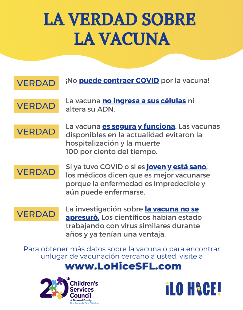 I Did It! Answers to Your COVID Vaccine Questions – Children's Services ...